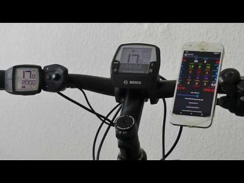 E Bike Tuning: RedPed with Bosch Purion, Nyon, Intuvia and Cobi