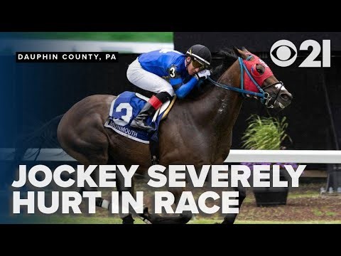 Jockey may never ride again after spill on track leads to spinal injury