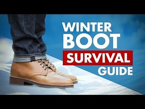 Winter Boots Survival Guide | Stop Salt & Water Boot Damage In Wet Snowy Weather