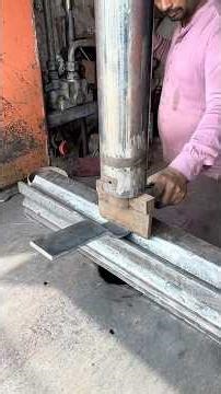 Bending of Pipe Clamp With Hydraulic Press Machine #pipeclamp #hydraulicpress