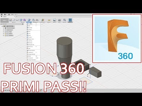FUSION 360 - GUIDA PRIMI PASSI!