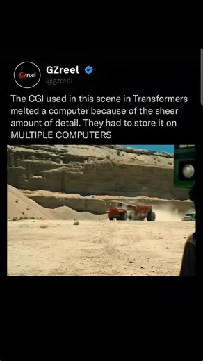GZreel on Instagram: "The CGI model for Devastator in *Transformers: Revenge of the Fallen* was so massive and detailed that it overwhelmed ILM's computers. With over 52,000 parts, millions of polygons, and 30+ GB of textures, the character became one of the most complex digital models ever created for film. The asset often crashed or overheated computers, forcing ILM to split it into multiple sections and render it across many machines at once. Individual shots took days to process, and the mod