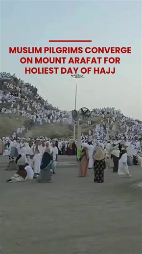 Millions of Muslims from across the world gather at Mount Arafat near Makkah for the most sacred day of Hajj, standing united in prayer, reflection, and devotion. The Day of Arafah marks the spiritual peak of the pilgrimage, as pilgrims seek mercy, forgiveness, and blessings from Allah.