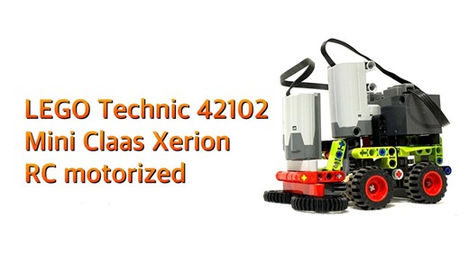 LEGO MOC-39464 lego technic 42102 MINI CLAAS XERION RC motorized (Technic 2020)
