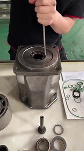How to repair Rexroth A10V series hydraulic pump?