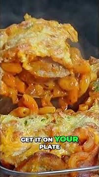 Ultimate Pasta Bake & Garlic Bread Comfort Food