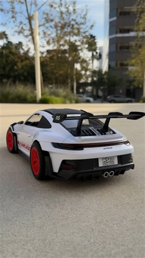 Hobbytron on Instagram: "Get ready to zoom into fun with the World Tech Toys Porsche GT3 RS 1:10 RTR Electric RC Car! 🚗💨 This officially licensed replica of the iconic sports car features sleek curves and a detailed interior, perfect for racing with friends. Are you excited to hit the racetrack? 🏁 #PorscheGT3RS #RCToys #RaceReady #ElectricRC #CarLovers #ModelCars #AdrenalineRush"