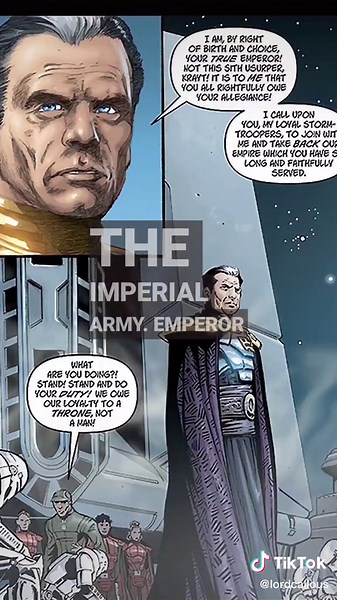 501st Stormtrooper Confronts Imperial Lieutenant