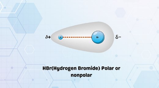 Is HBr polar or nonpolar: Hydrogen bromide Polarity - Geometry of Molecules