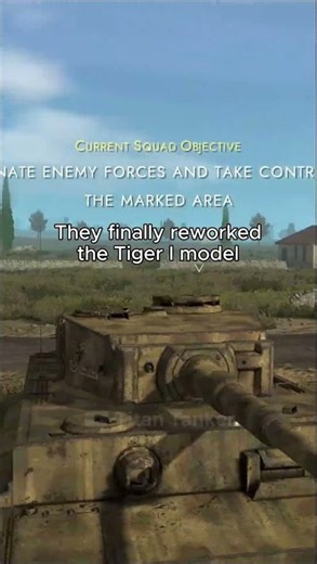 The NEW Tiger I model looks more REALISTIC #easyred2