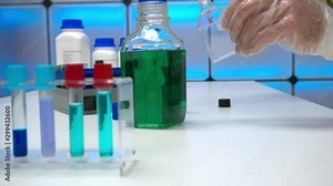 Laboratory wastewater quality analysis of a chemical plant