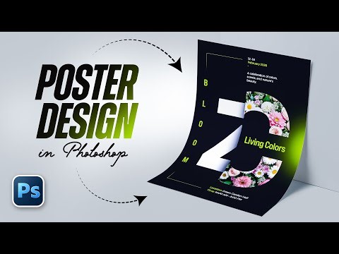 Poster Design Photoshop Tutorial for Beginners !!