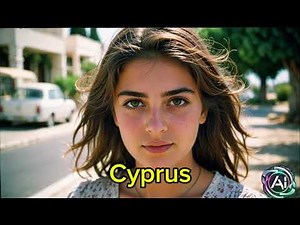 "AI Creates the Most Beautiful Girls from Every Country | Stunning AI-Generated Beauty"