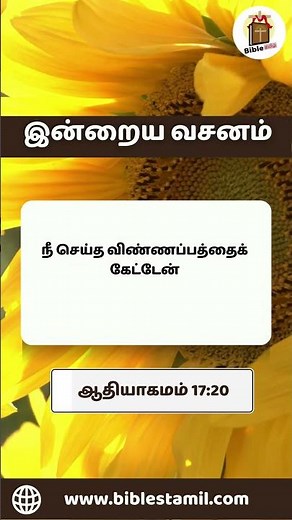 Today Bible Verse in Tamil | Bible (தமிழ்) | Tamil Christian Bible #todaybibleverseintamil