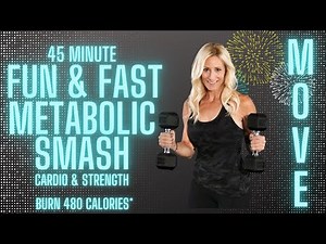 45 Minute FUN & FAST Metabolic Smash | Total Body Cardio & Strength | Women Over 40 Workouts