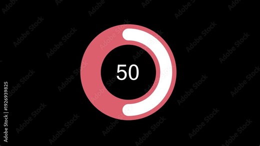 loading bar animation. circle loaded screen 0 to 100 percent counting animation. Loading Transfer Download Animation from zero to one hundred percent.