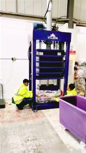 Used Cloth Packing Machine