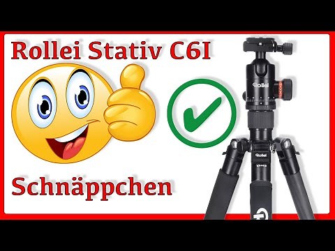 Rollei Stativ c6i Review - günstiges Carbon Stativ - taugt das was ?