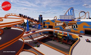 New Mattel theme park to include Hot Wheels roller coaster