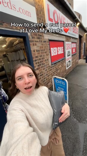 How to send a evri parcel at Love My Beds ❤️ Once your order is packaged, pop into the shop, scan your qr code and a label will print. A member of staff will be there to help. Once your label is on, your part is done. The staff member will scan your parcel and process it ready to be picked up. 📦 And that’s it, super easy! If you’re still unsure don’t hesitate to ask for help. We look forward to helping you with your parcels. ☺️ #evri #parcels #clickandcollect #beds #bedshop #mattresses #mattres