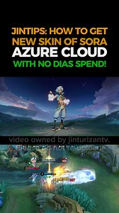 JINTIPS: HOW TO GET NEW SKIN OF SORA AZURE CLOUD WITH NO DIAS SPEND! #MLBBFriendFest #MLBB #mlbbcreator #MLBBSORA #MLBBxSpongeBob | JinTurizan TV