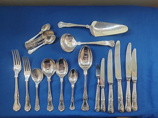 Vintage Silver Plated Kings Pattern Flatware Priced per Item. Please Read the Description as Sizes for All Items Are Given to Help You - Etsy