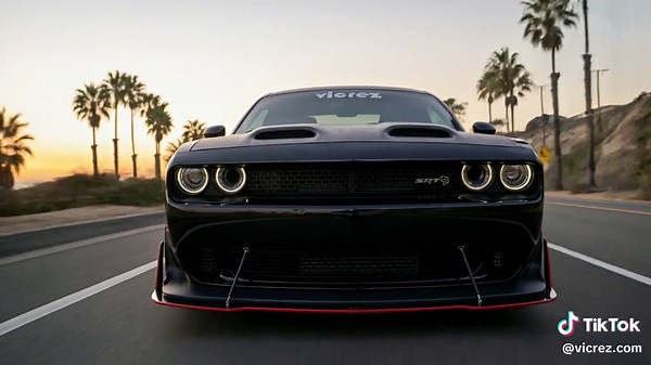 Presence you feel before it even passes. 💨🔥 Dodge Challenger SRT equipped with a Vicrez front splitter, bringing a sharper, more aggressive edge to the front end. Lower stance, stronger attitude, and built to own the road. 😤 Upgrade yours: https://www.vicrez.com/index.php?route=product/search&search=vz100661 #Vicrez #VZ100661 #DodgeChallenger #Challenger #Mopar #CarLifestyle #CarCulture #MuscleCar