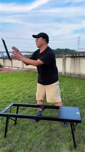 Foldable IGT Camp Table Revolution! | Tryhomy 4-Unit Aluminum Frame