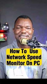 How Use Network Speed/Traffic Monitoring On PC Pt.2