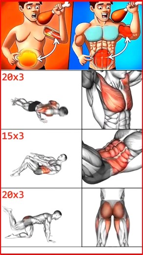 3 best core exercises #shorts #abs #coreworkout #sixpackabs