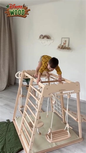 DisneyWood | ✨ Welcome to Disney Wood – where imagination meets craftsmanship! ✨ From indoor playsets and wooden swings to dreamy playhouses and kids’... | Instagram