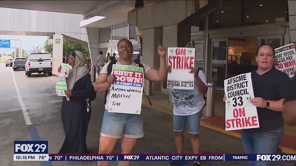 Striking airport workers, severe weather, surge of holiday travelers create chaos at PHL