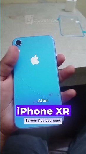 iPhone XR Screen Replacement in Bangalore - Buzzmeeh Fixes It at Your Door in 30 Mins! #mobile #tech