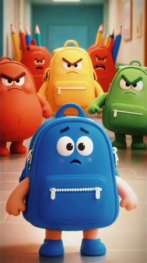 This Backpack Scared Me #shorts #animation