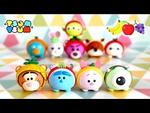 Toutes mes créations Fimo TSUM TSUM FRUITS ! ft. Ptikouik