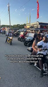 Watch as Black Bike Festival roars in Atlantic and North Myrtle Beach, SC area