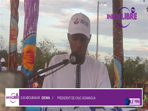 Mouvement Tous derrière Paul Biya mobilise les jeunes à Ngaoundéré | Infos Libre TV