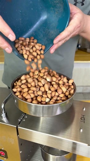 How to Make Pure Peanut Oil at Home | Mini Oil Extraction Machine