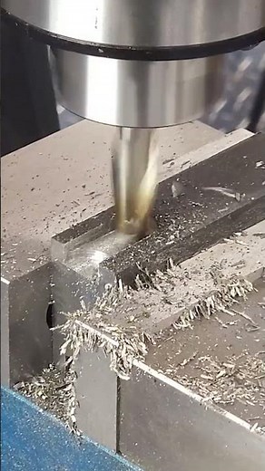 .150” DOC Slotting in 1044 Steel on PM-728VT Bench Top Mill