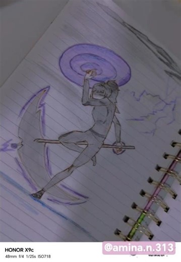 awesome drawing of characters #lightning #purple #drawing