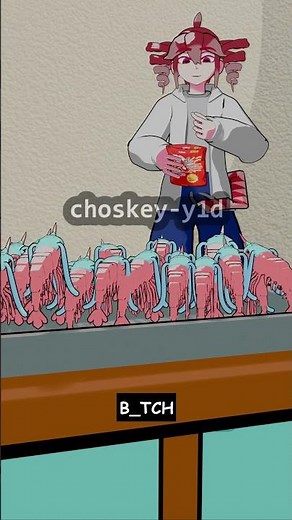 shrimp Miku Calbee commercial animation #hatsunemiku #kasaneteto #vocaloid #utauloid #akitaneru
