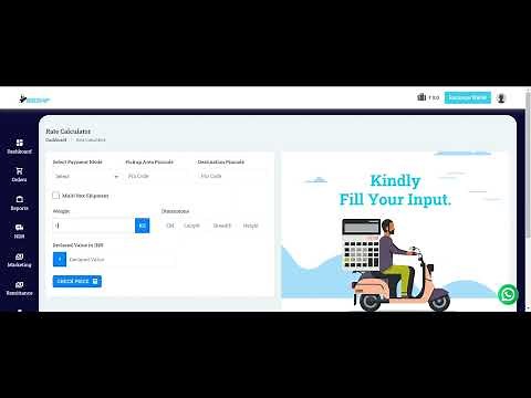 Logistics Rate Calculator: Single Small Shipment | BigShip Logistics