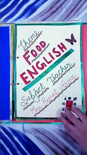 MDP project || MDP file || class 3 || theme FOOD || #project #mdp project #mdp #kendriya_vidyalaya