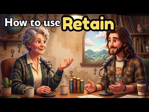 How to Use "Retain" Like a Native – Real English Chunks & Stories
