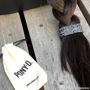 PONY-O Official site! PONY-O products are a must have for fine or thick hair! Hair styles that stay tight, feel light, and never crease or damage. Watch this wonderful video sent to us by a customer! You can do this too! Invented by women for women! https://www.ponyo.com/ | Pony O Hair Accessories
