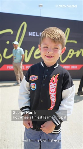 Not your average day at the track. 👀 Our Hot Wheels UK Tiniest Team Principal, George, got the full FORMULA 1 BRITISH GRAND PRIX 2026 experience - and we're just getting started. Stay tuned for more #HotWheelstTiniestTeam updates coming soon.