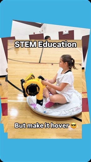 STEM education, but make it hover! 😎😝 We’re not just building hovercrafts, we’re building future minds. When students feel what they’re capable of, it changes how they show up in every classroom after! #hovercraft #learntolovetolearn #stemforkids #stemlearning #stemactivities | The Hovercraft Project