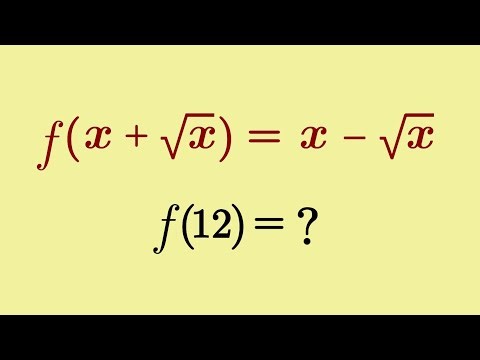99% Failed This Harvard Entrance Examination Question | A Radical Functional Equation