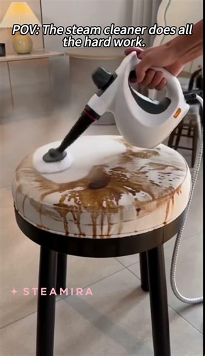 Tile Grout Cleaning With a Handheld Steamer