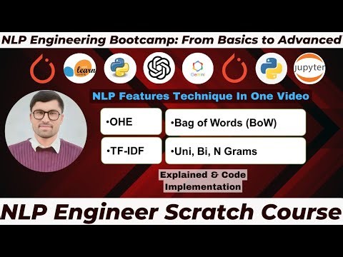 Text Representation | NLP Lecture | One Hot Encoding | Bag of Words | Tf-Idf | N-grams, Bi-grams